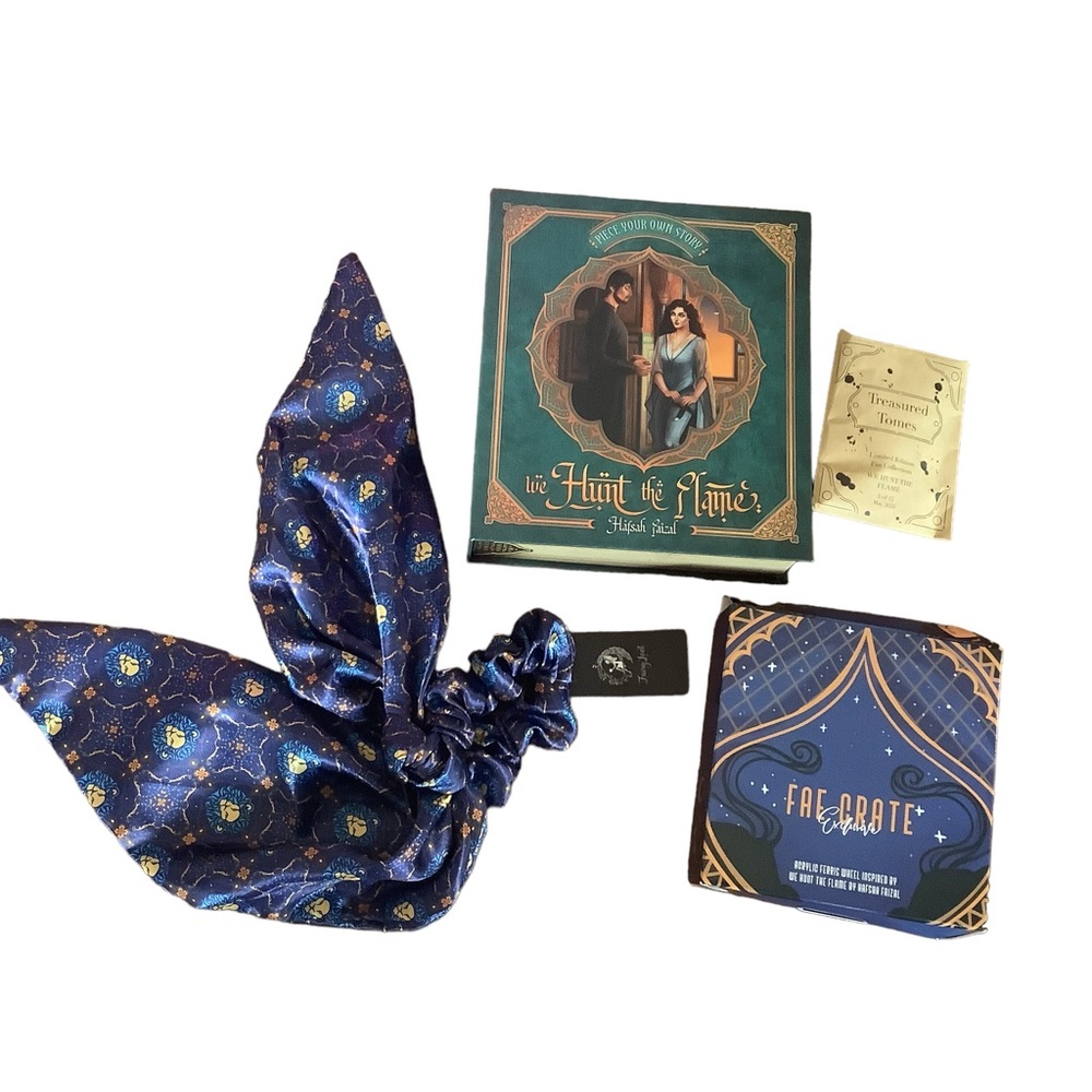 We Hunt the Flame Fan Bundle Pin Puzzle Scrunchie Acyrlic Ferris Wheel